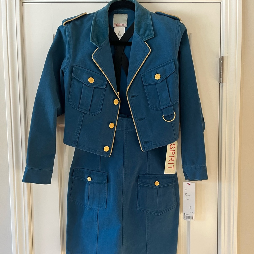 🦋 Vintage NWT Esprit Skirt and Jacket